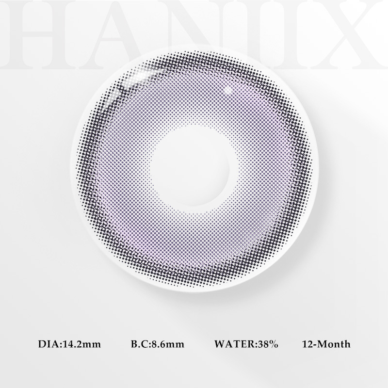 Hourglass Violet - 1 Year, 2 lenses