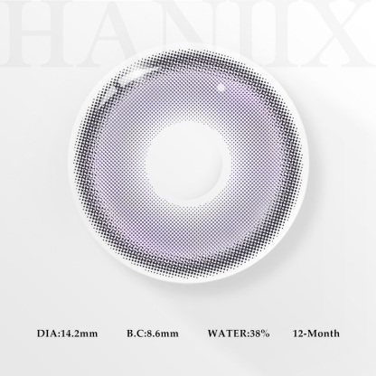 Hourglass Violet - 1 Year, 2 lenses