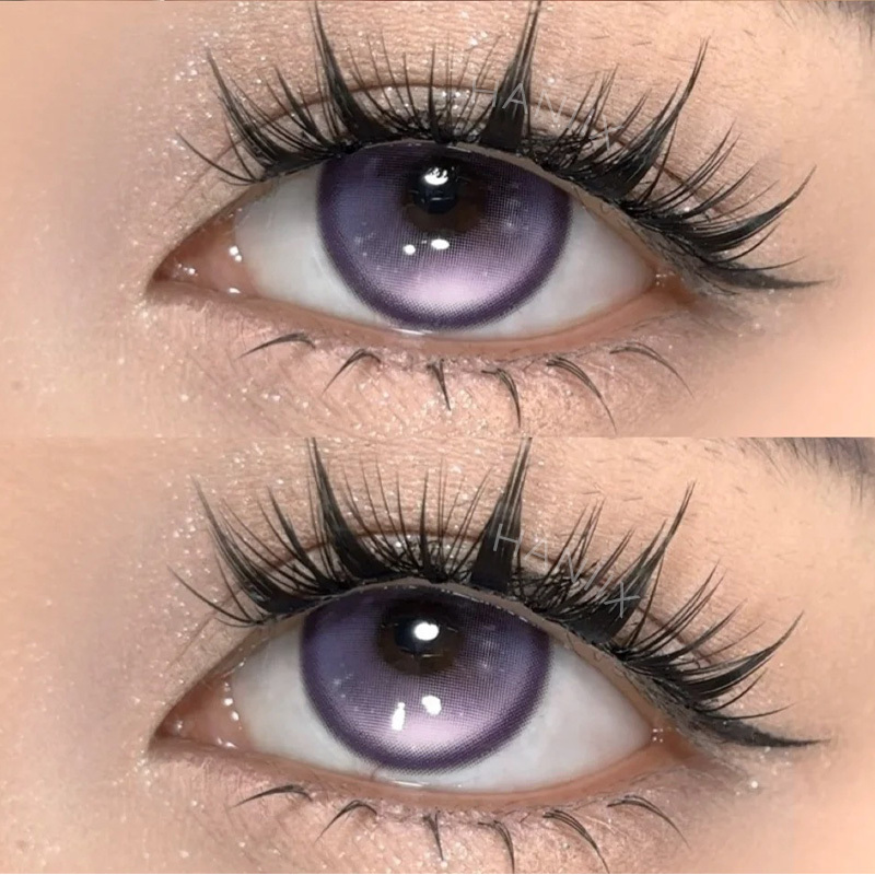 Hourglass Violet - 1 Year, 2 lenses