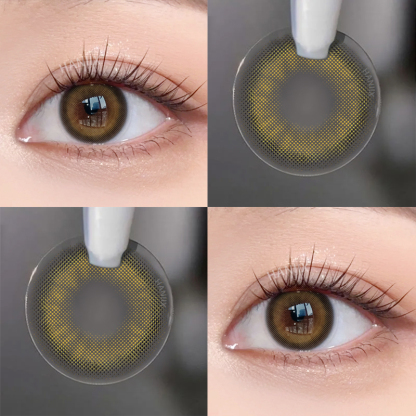 Hush Brown - 1 Month, 2 lenses