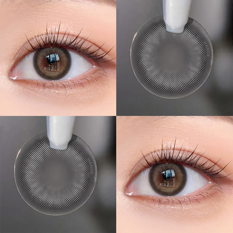 Hush Grey - 1 Month, 2 lenses