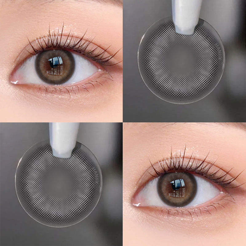 Hush Grey - 1 Month, 2 lenses