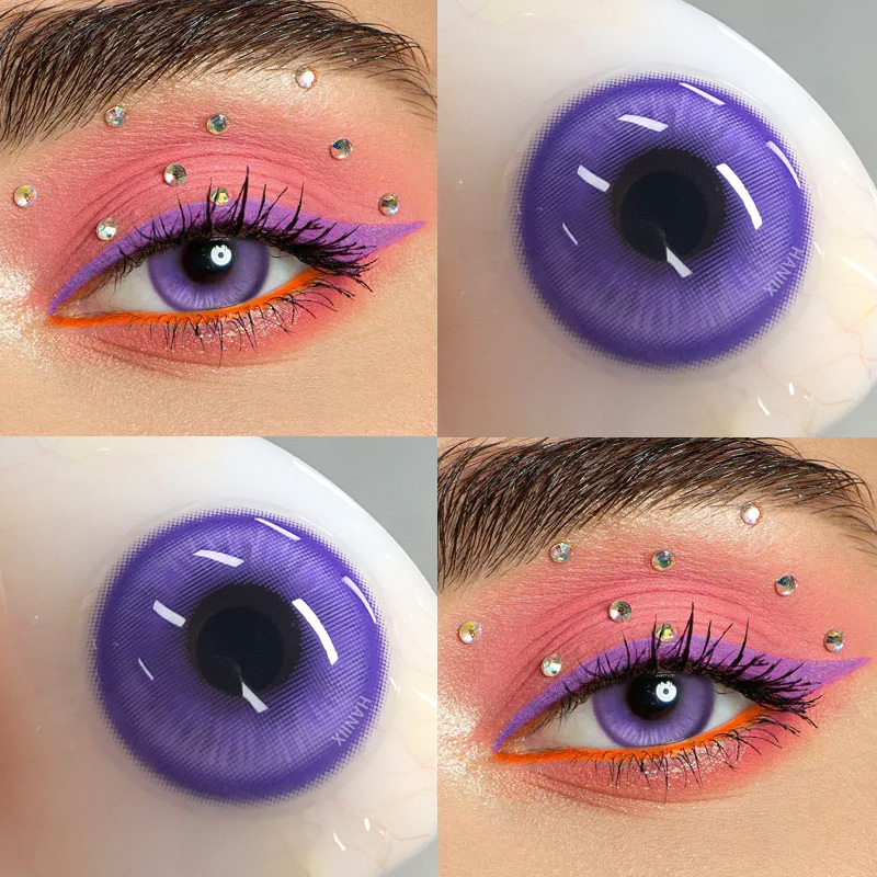 Lolly Blue Violet - Yearly, 2 lenses