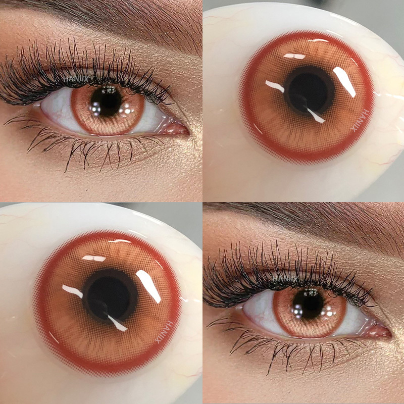 Lolly Orange Brown - Yearly, 2 lenses