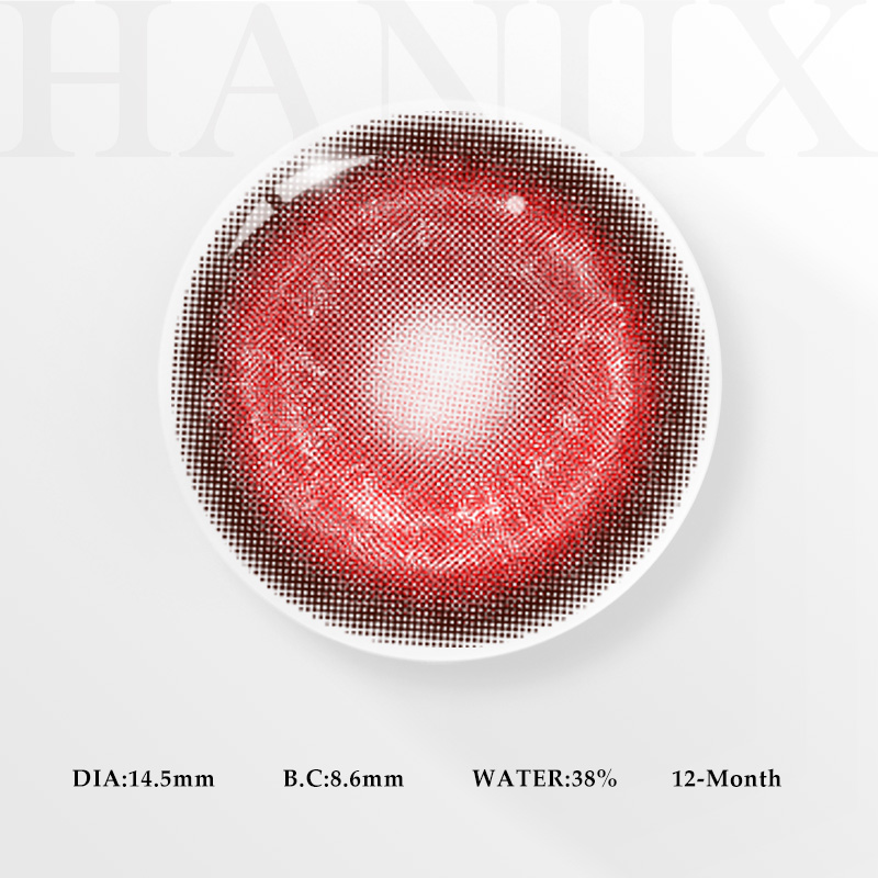 Luna Red - 1 Year, 2 lenses