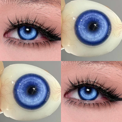 Luna Vivid Blue - 1 Year, 2 lenses