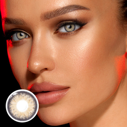 Moonlit Brown - 1 Year, 2 lenses