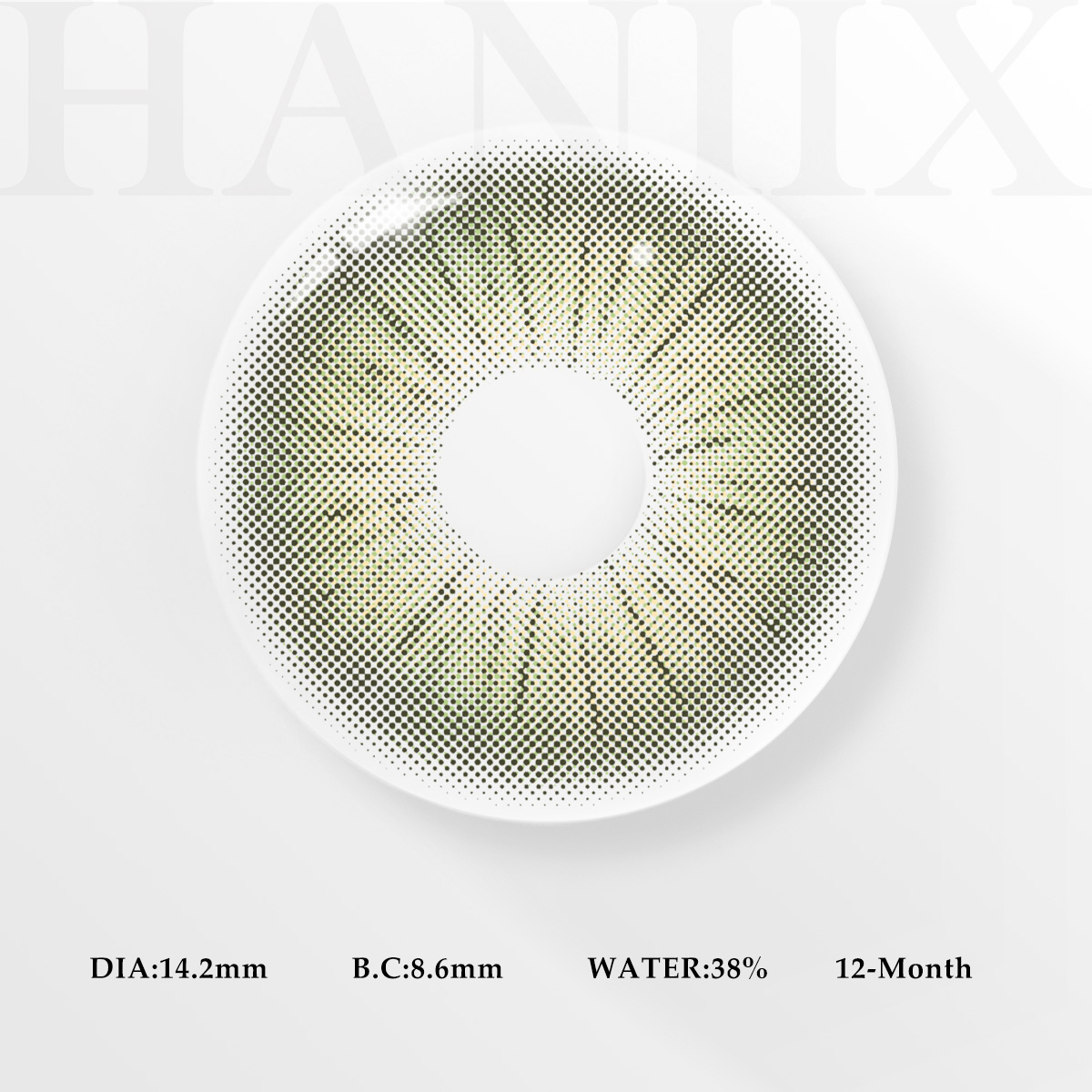 Oasis Olive - 1 Year, 2 lenses