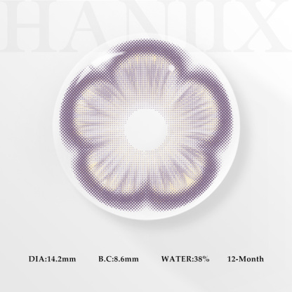 Osaka Violet - 1 Year, 2 lenses