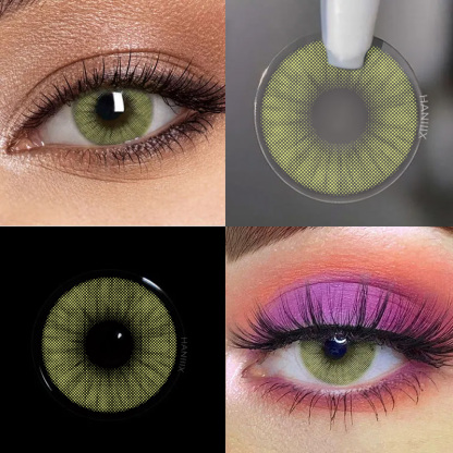 Polar Lights Crystal Green - 1 Year, 2 lenses