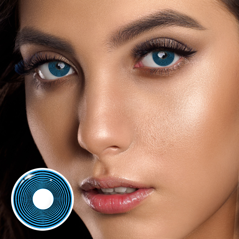 Rainbow Blue Swirl - 1 Year