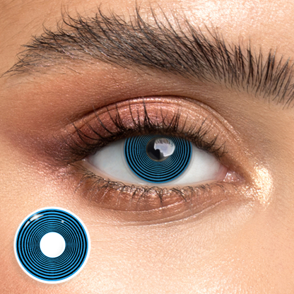 Rainbow Blue Swirl - 1 Year