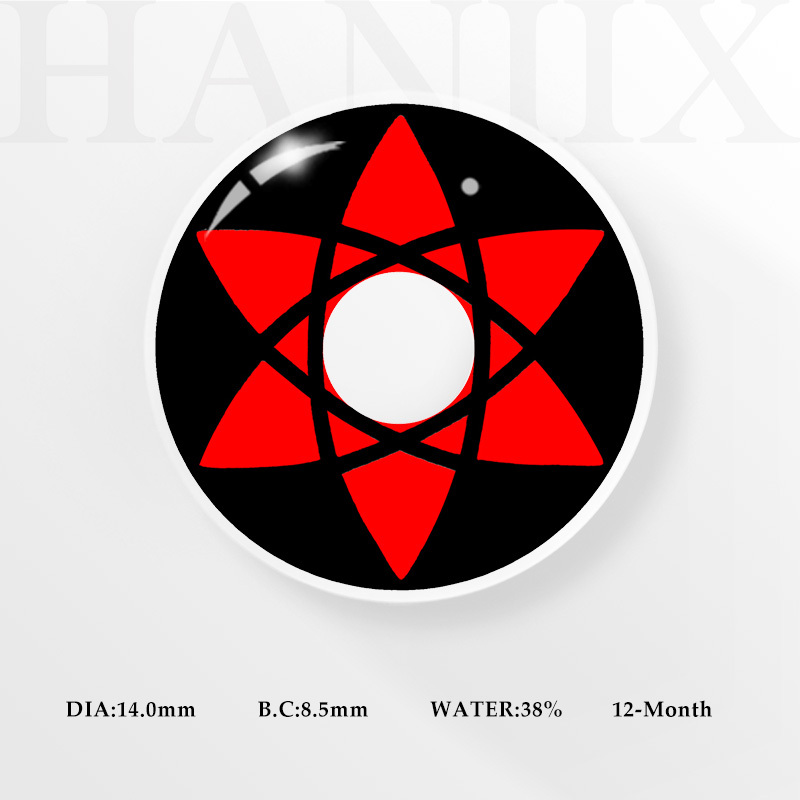 Sharingan Sasuke - 1 Year, 2 lenses