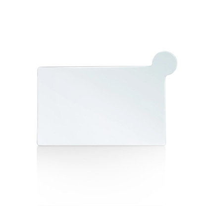 Stainless Steel Pocket Mirror with Leather Case