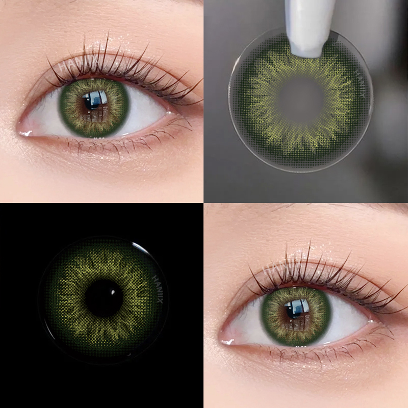 Tango Green Natural 1 Month Colored Contacts – HANIIX