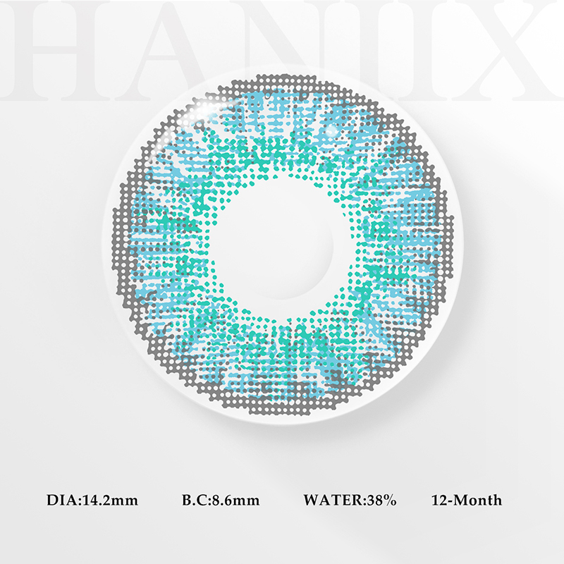 3 Tone Brilliant Blue - Yearly, 2 lenses