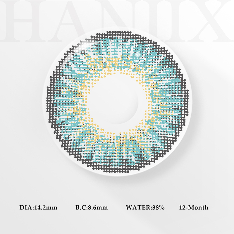 3 Tone Turquoise - Yearly, 2 lenses