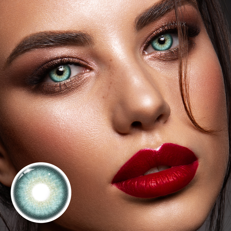 Twist Green Natural 1 Year Colored Contacts – HANIIX