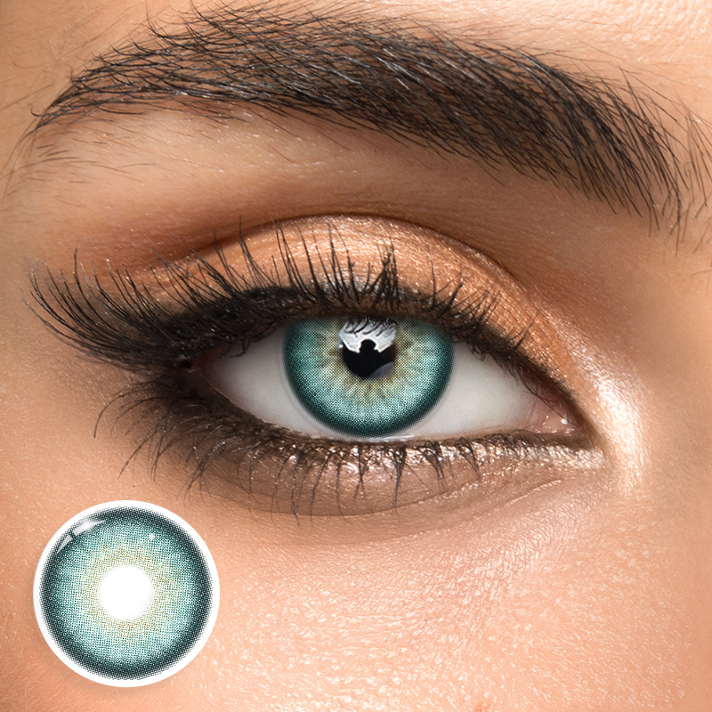 Twist Green Natural 1 Year Colored Contacts – HANIIX
