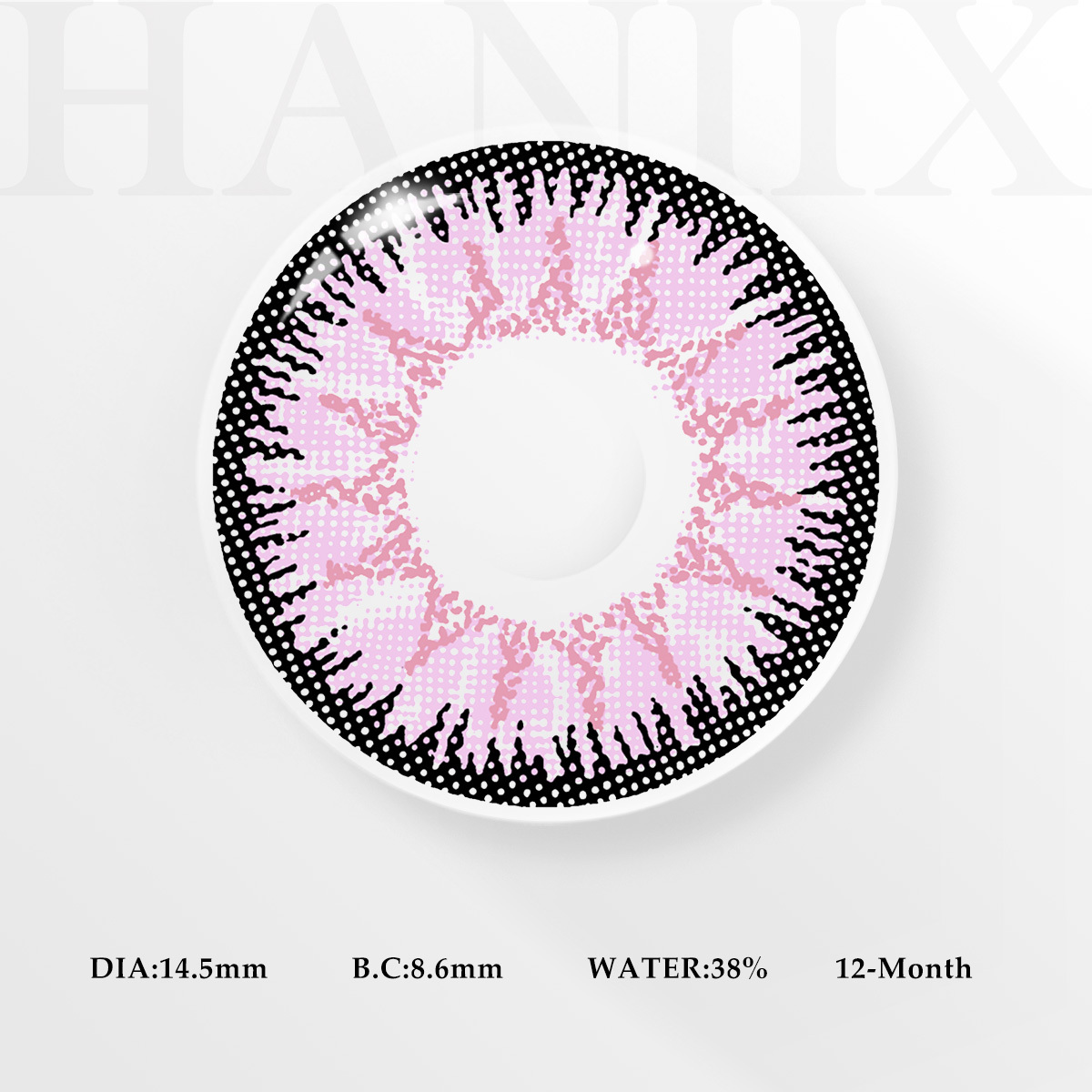 Viola Pink - Yearly, 2 lenses