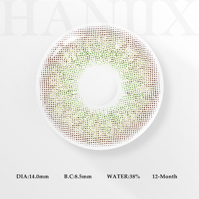 Wild Cat Green Natural 1 Year Colored Contacts – HANIIX