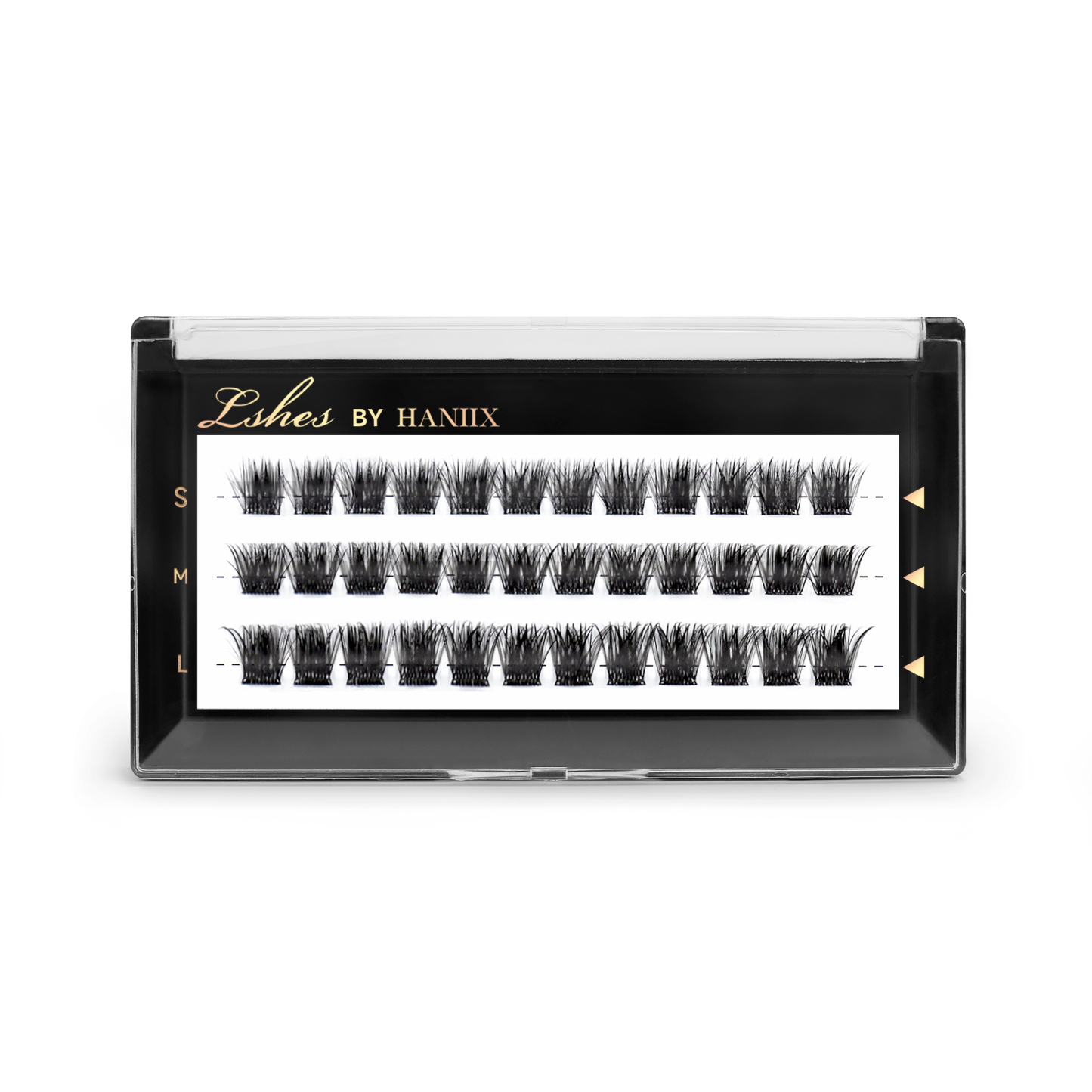 Natural Volume WINK 1 Step Pre-glued Lash Clusters