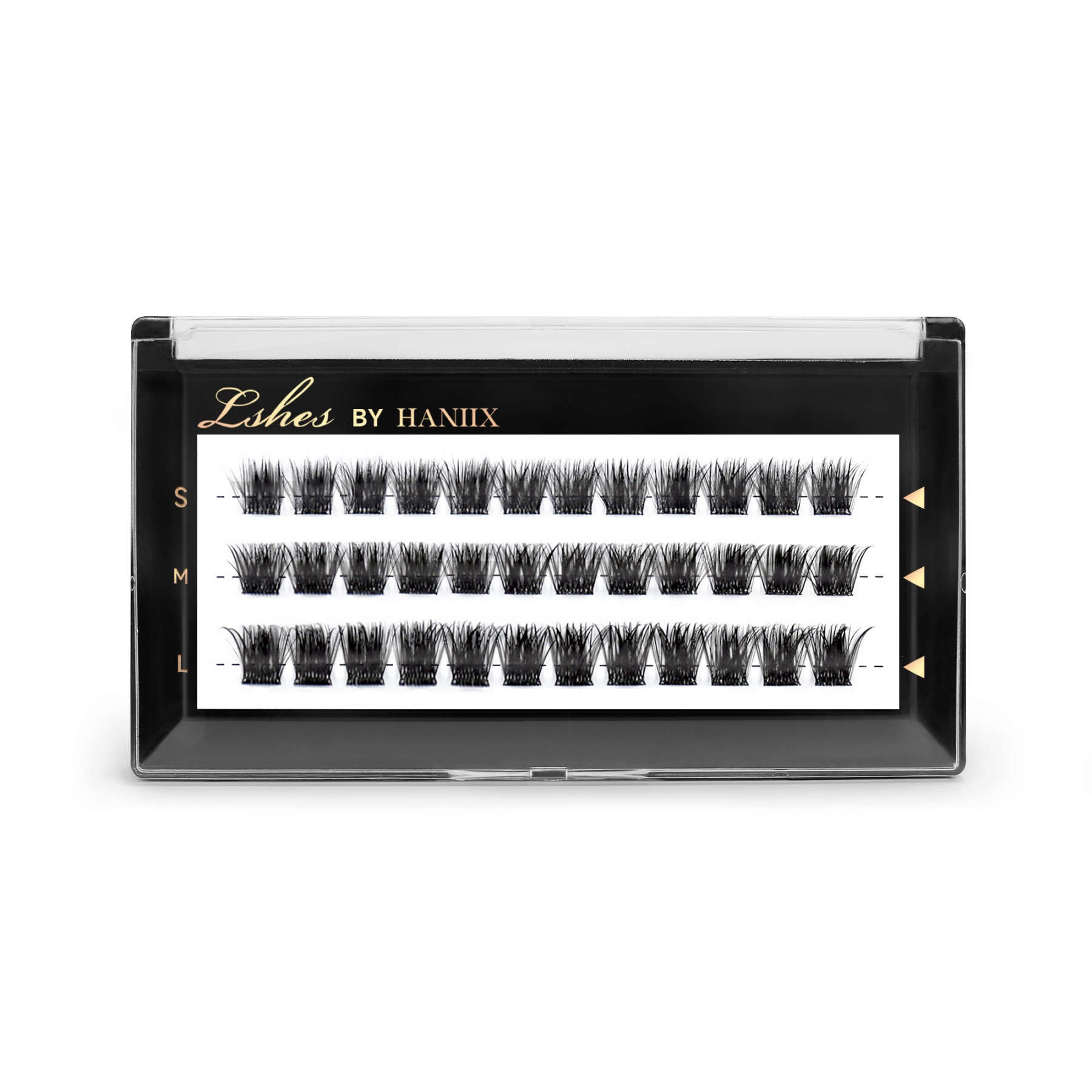 Natural Volume WINK 1 Step Pre-glued Lash Clusters