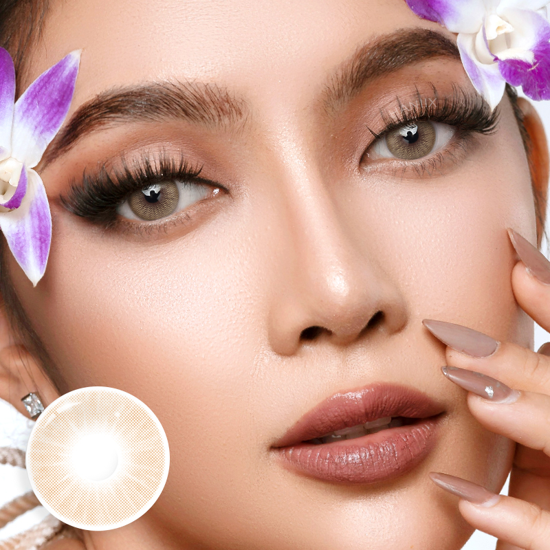 Hidrocor Ochre - 1 Year, 2 lenses