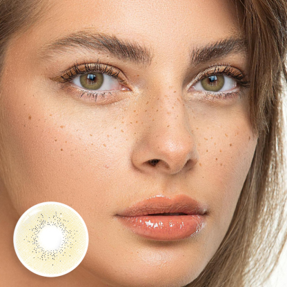 Ocean Brown Green - 1 Year, 2 lenses