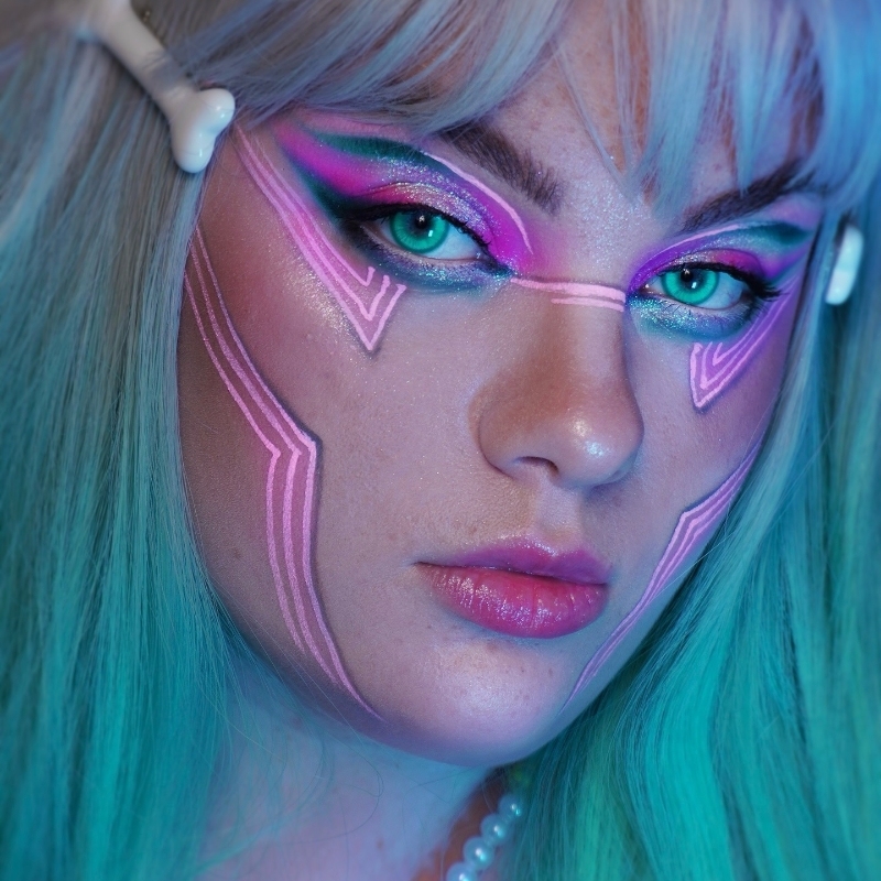 Lolly Crystal Green - Yearly, 2 lenses