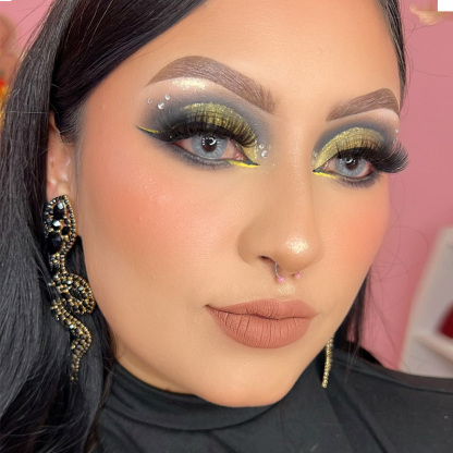 Glitter Grey - Yearly, 2 lenses