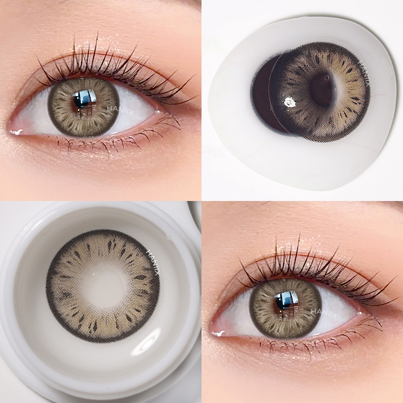 Teddy Brown Natural 1 Year Colored Contacts – HANIIX