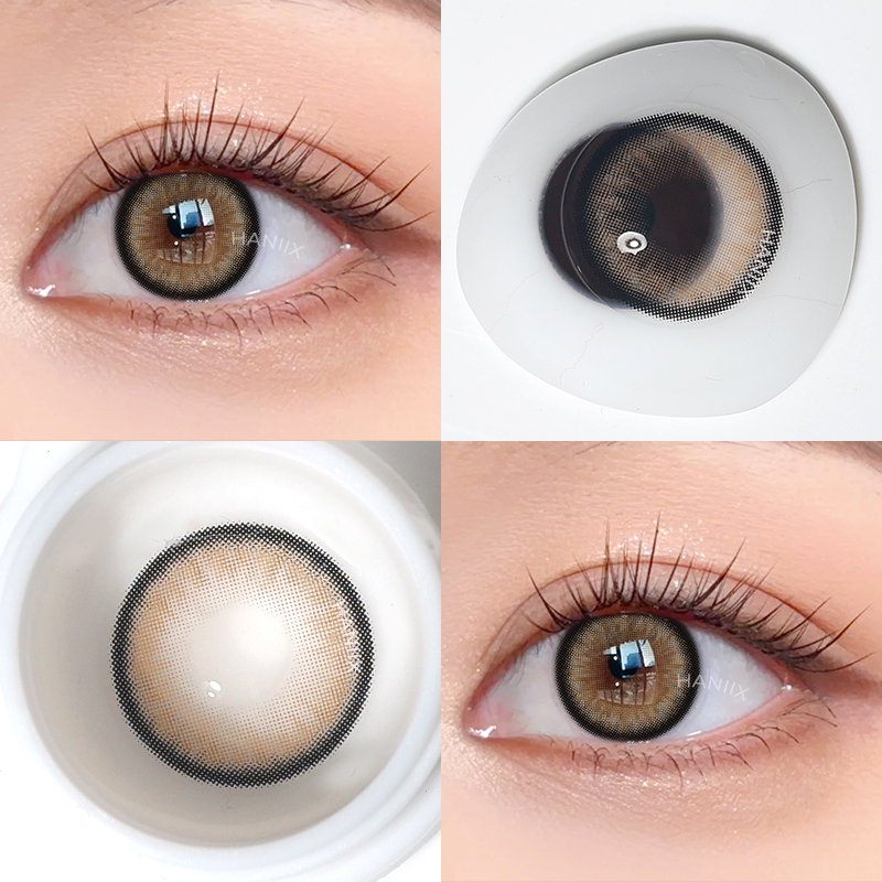 Norko Brown Natural Look 1 Year Colored Contacts – HANIIX