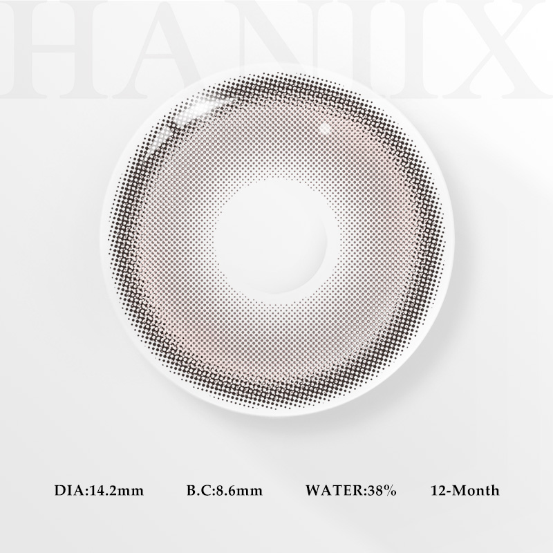 Hourglass Brown - 1 Year, 2 lenses