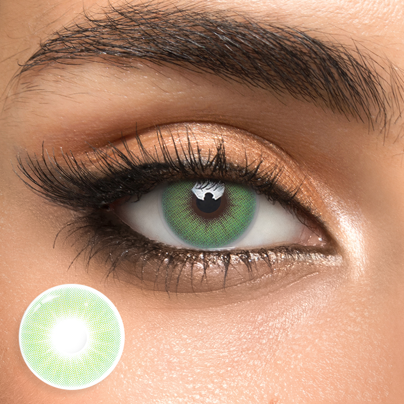 Hidrocor Emerald Natural 1 Year Colored Contacts – HANIIX