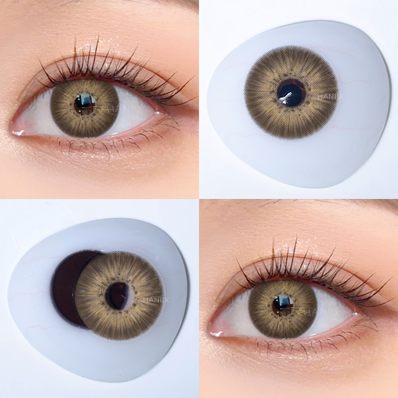 Iceland Brown Natural 6 Months Colored Contacts – HANIIX