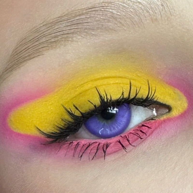 Lolly Blue Violet - Yearly, 2 lenses