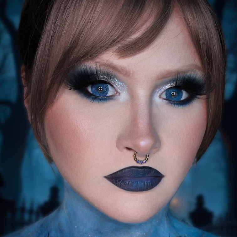 Rainbow Blue Swirl - Yearly, 2 lenses