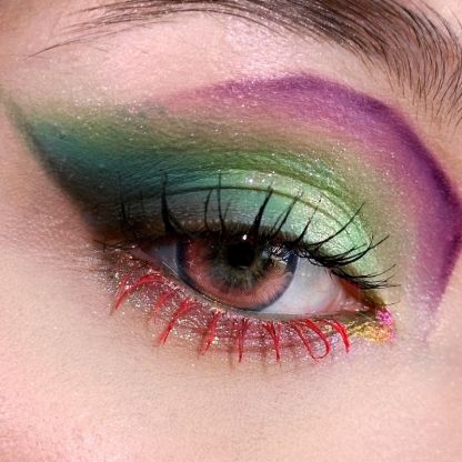 Genshin Galaxy Pink Blue - Yearly, 2 lenses