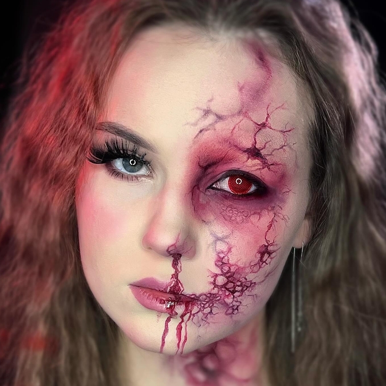 Mesh Red - Yearly, 2 lenses