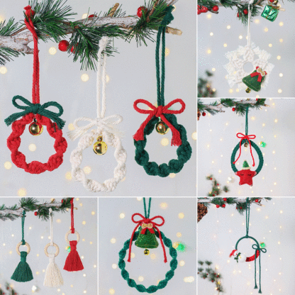 🎄Macrame Christmas Ornament