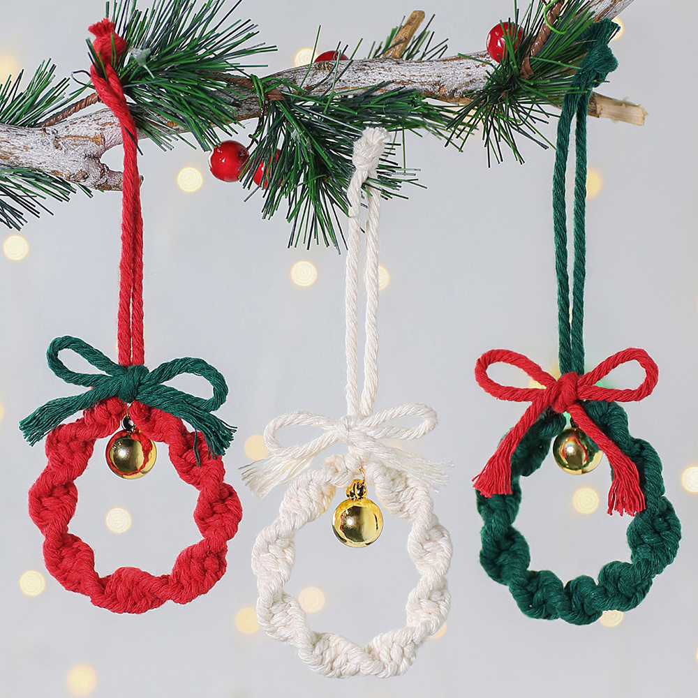 🎄Macrame Christmas Ornament