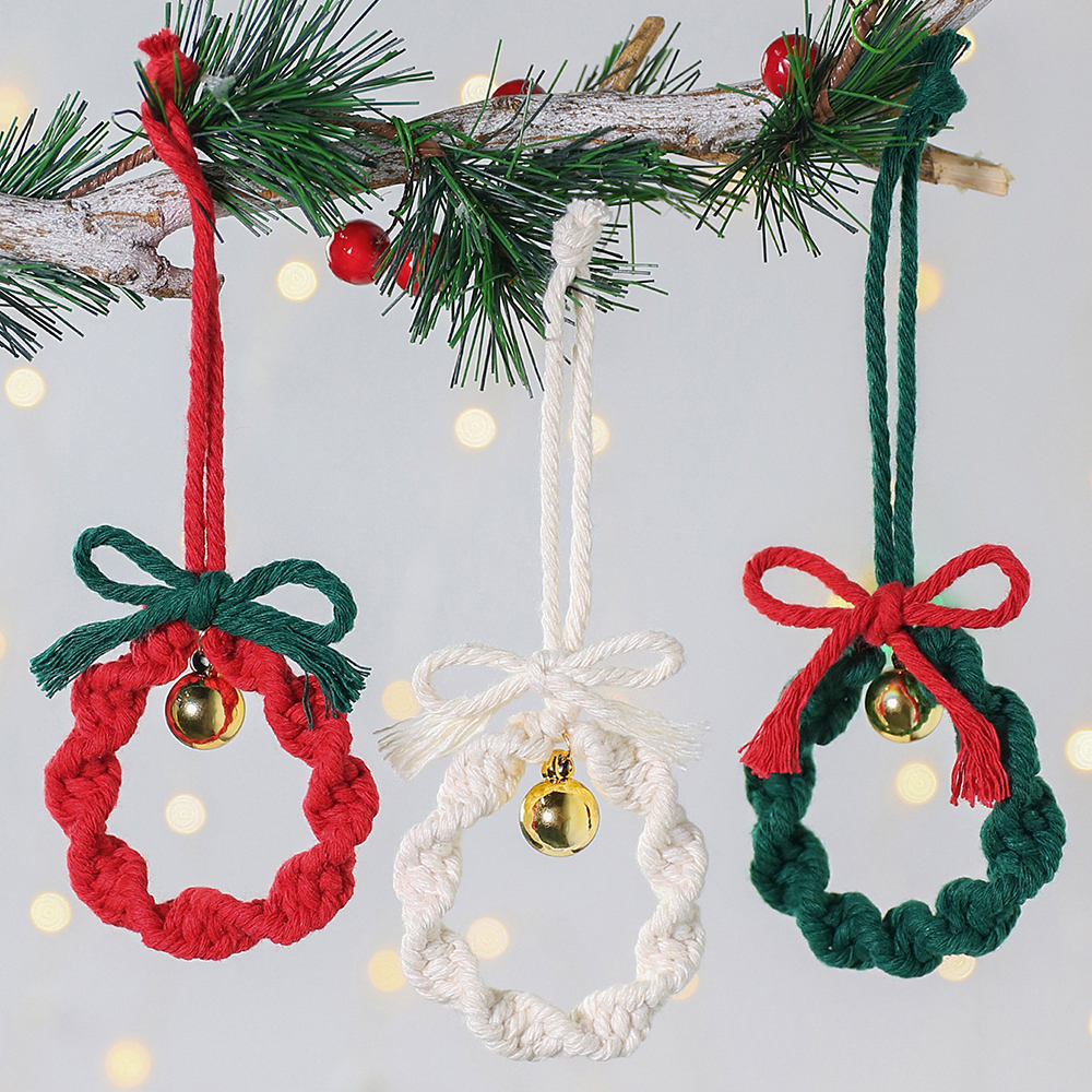 🎄Macrame Christmas Ornament