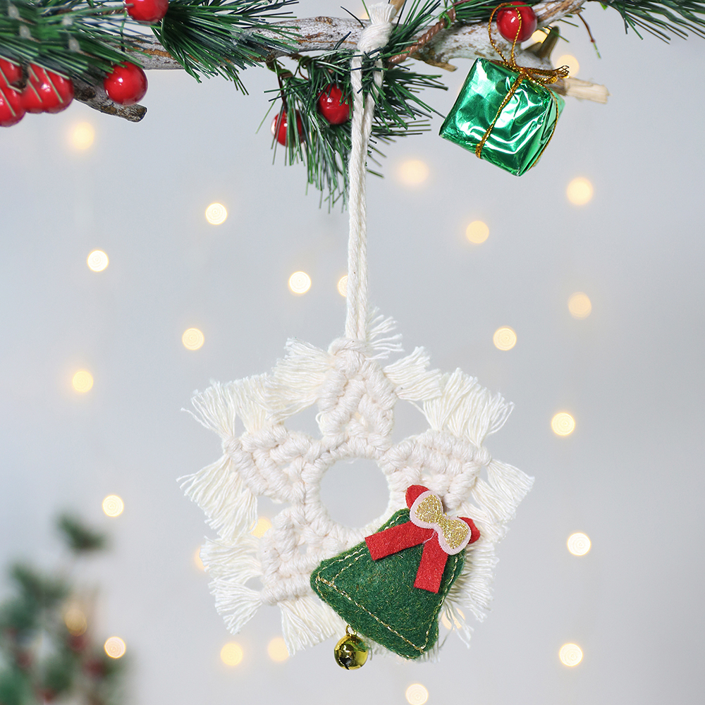 🎄Macrame Christmas Ornament
