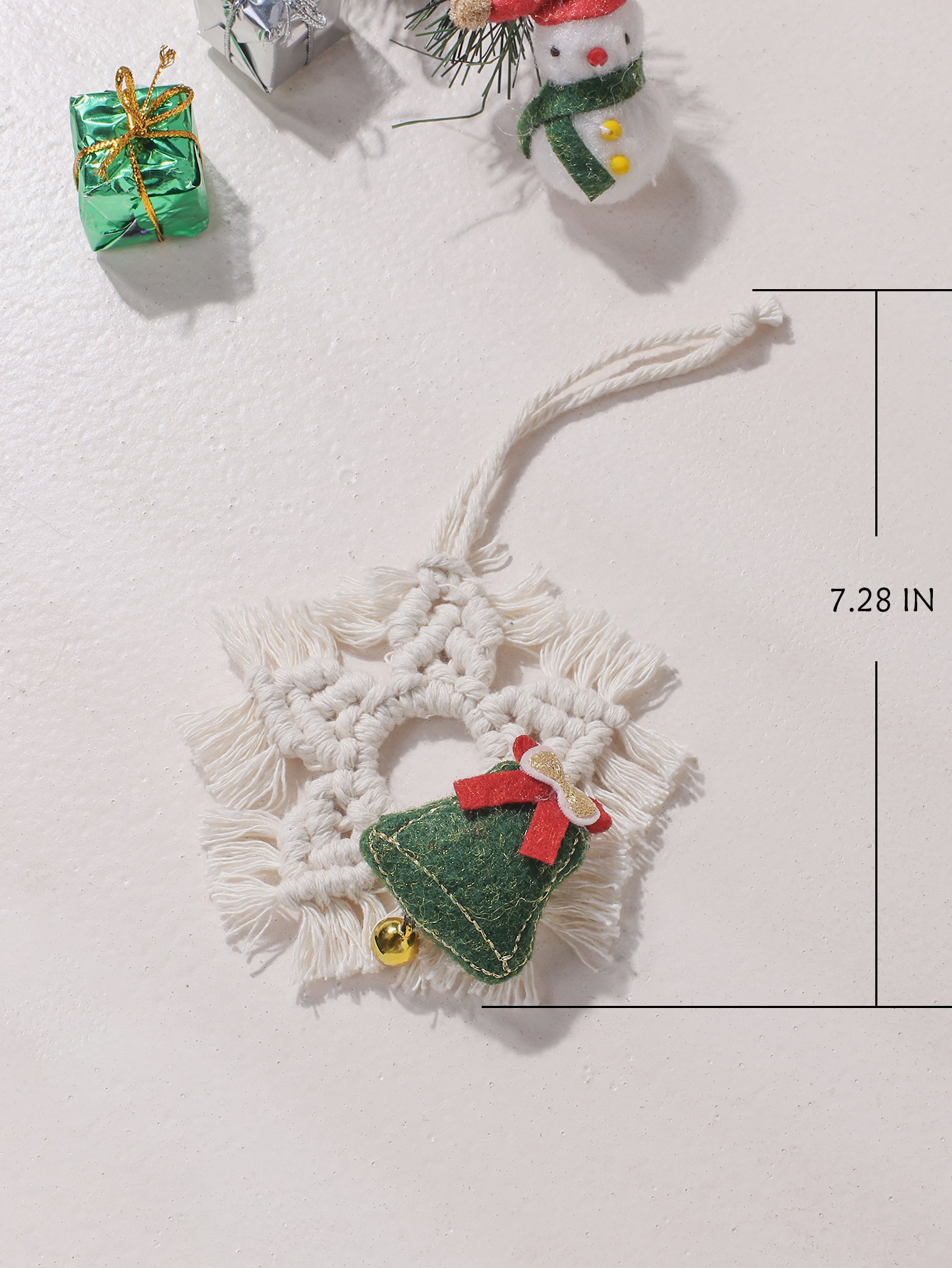 🎄Macrame Christmas Ornament