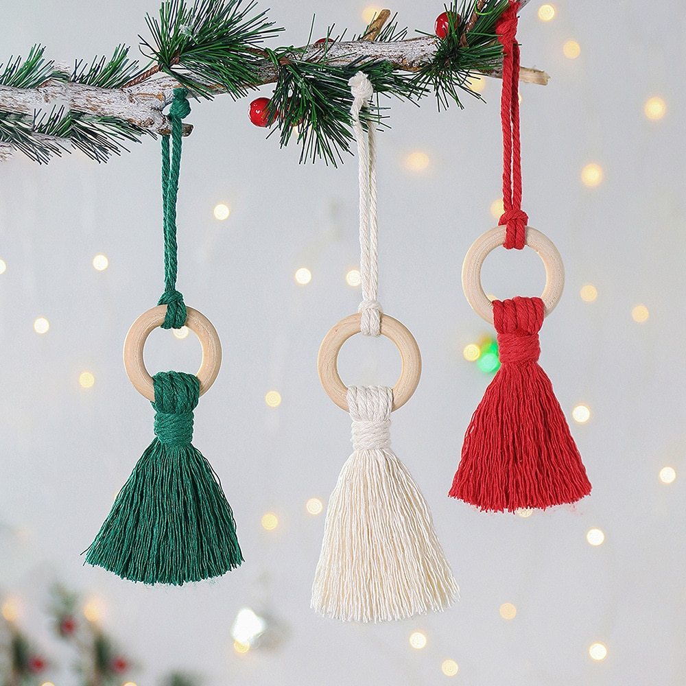 🎄Macrame Christmas Ornament