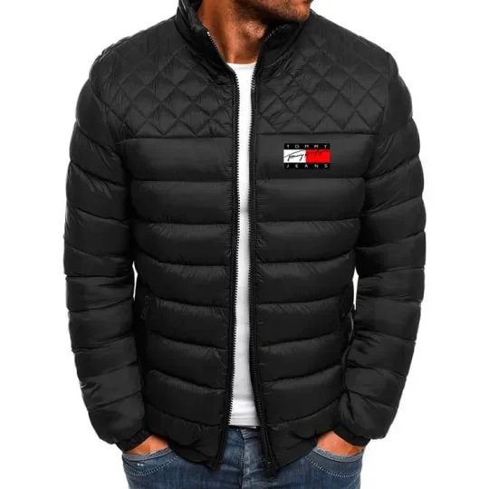 TOMMY HILFIGER® Stand Collar Down férfi dzseki