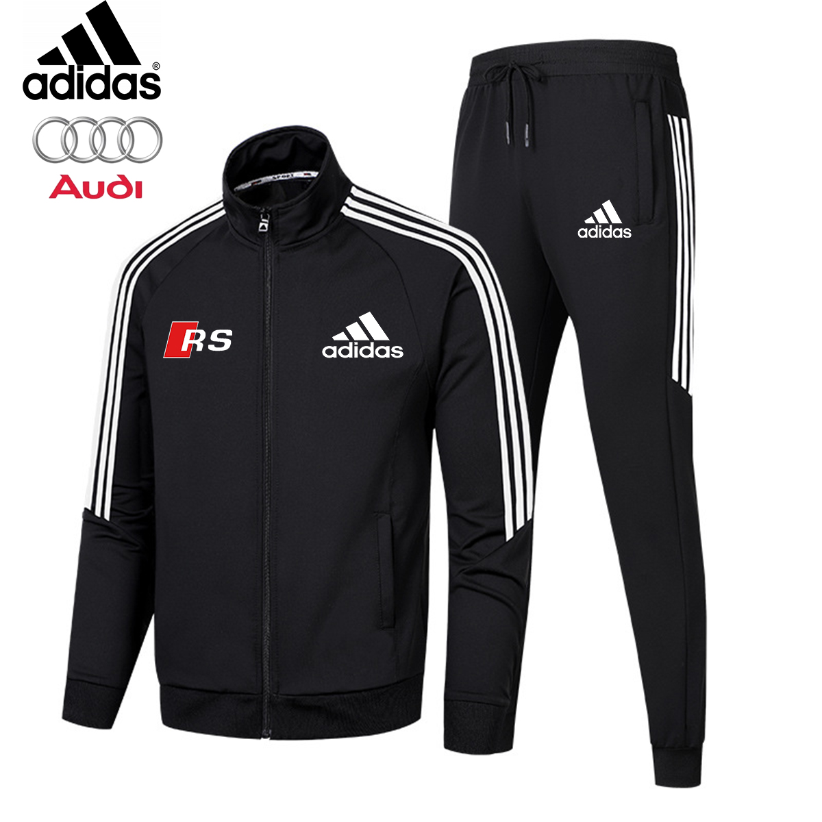✨Adidas | Audi RS, kétrészes szett, korlátozott idejű kedvezmény (korlátozott mennyiség)