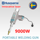 Husqvarna 15000W többfunkciós lézeres hegesztőpisztoly (arany/ezüst/réz/vas/alumínium/rozsdamentes acél hegesztés) (négy az egyben) hegesztés + rozsda eltávolítás + vágás + gravírozás (vágási vastagság 0-40 mm)  Husqvarna 15000W többfunkciós lézeres heges