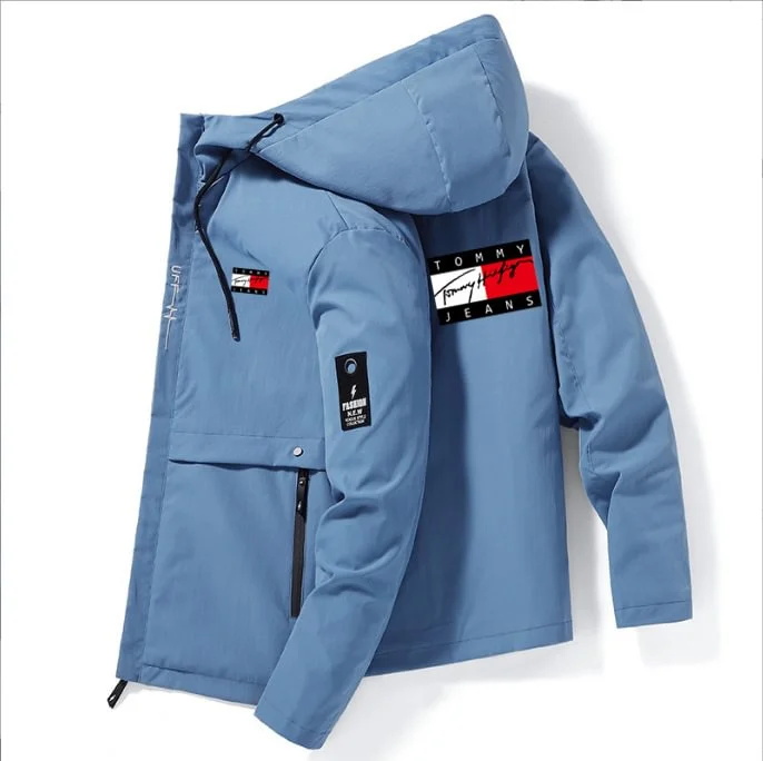 [TOMMY HILFIGER®]Őszi-téli kapucnis dzseki